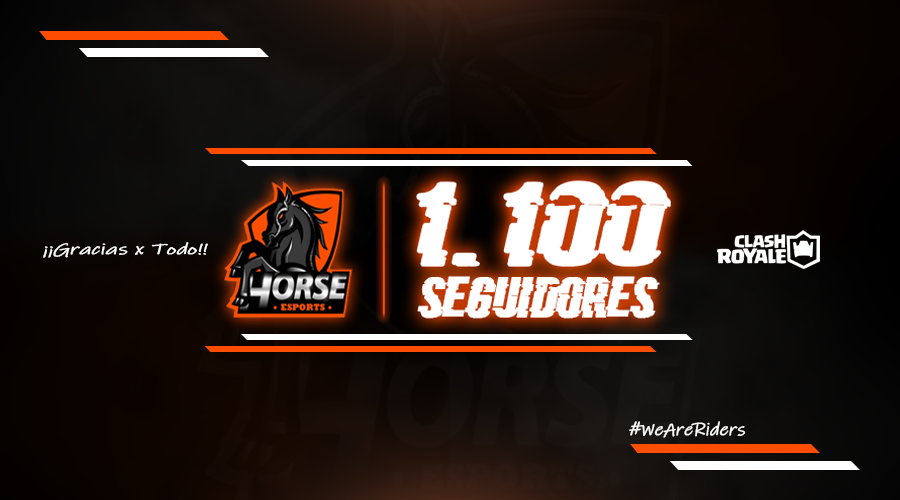 Estamos alegres de anunciarles que hemos llegado a 1,100 seguidores y seguimos sumando!!

Muchísimas gracias a todos los que apoyaron y apoyan👏

#WeAreRiders