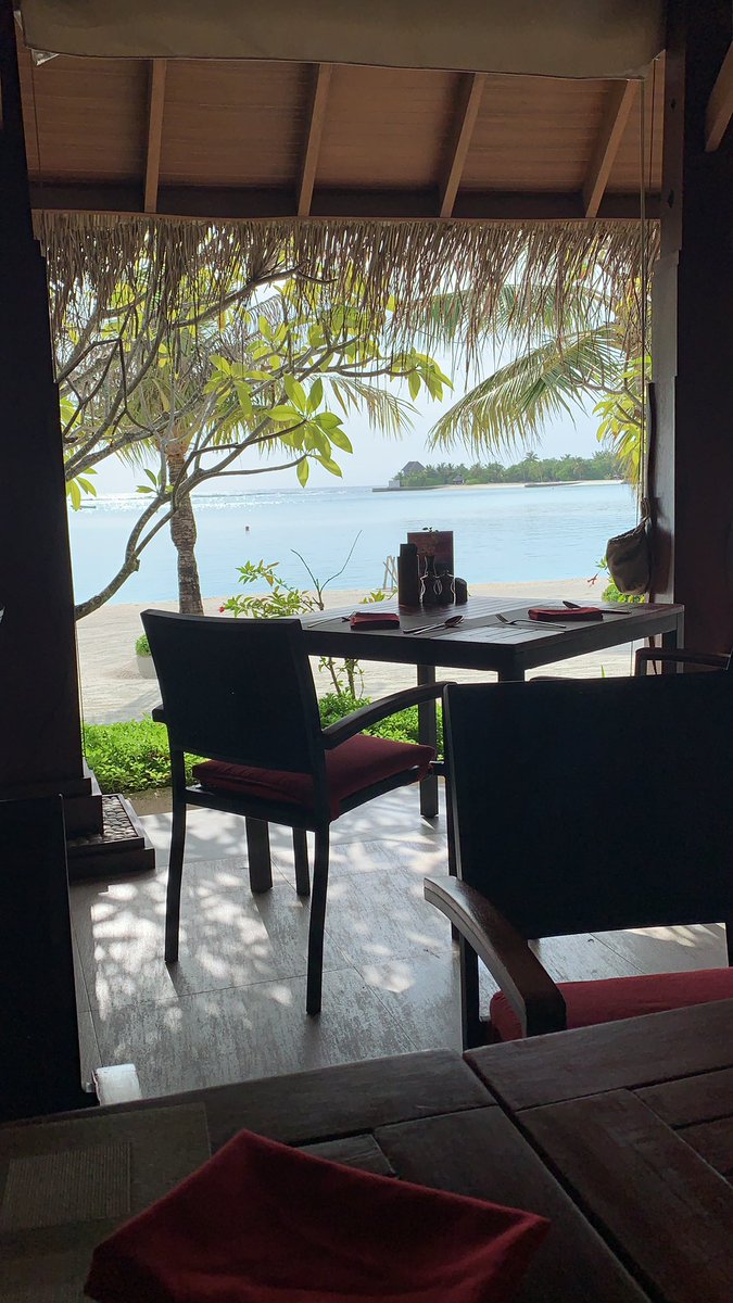 I could get used to waking up to this view! #Maldives