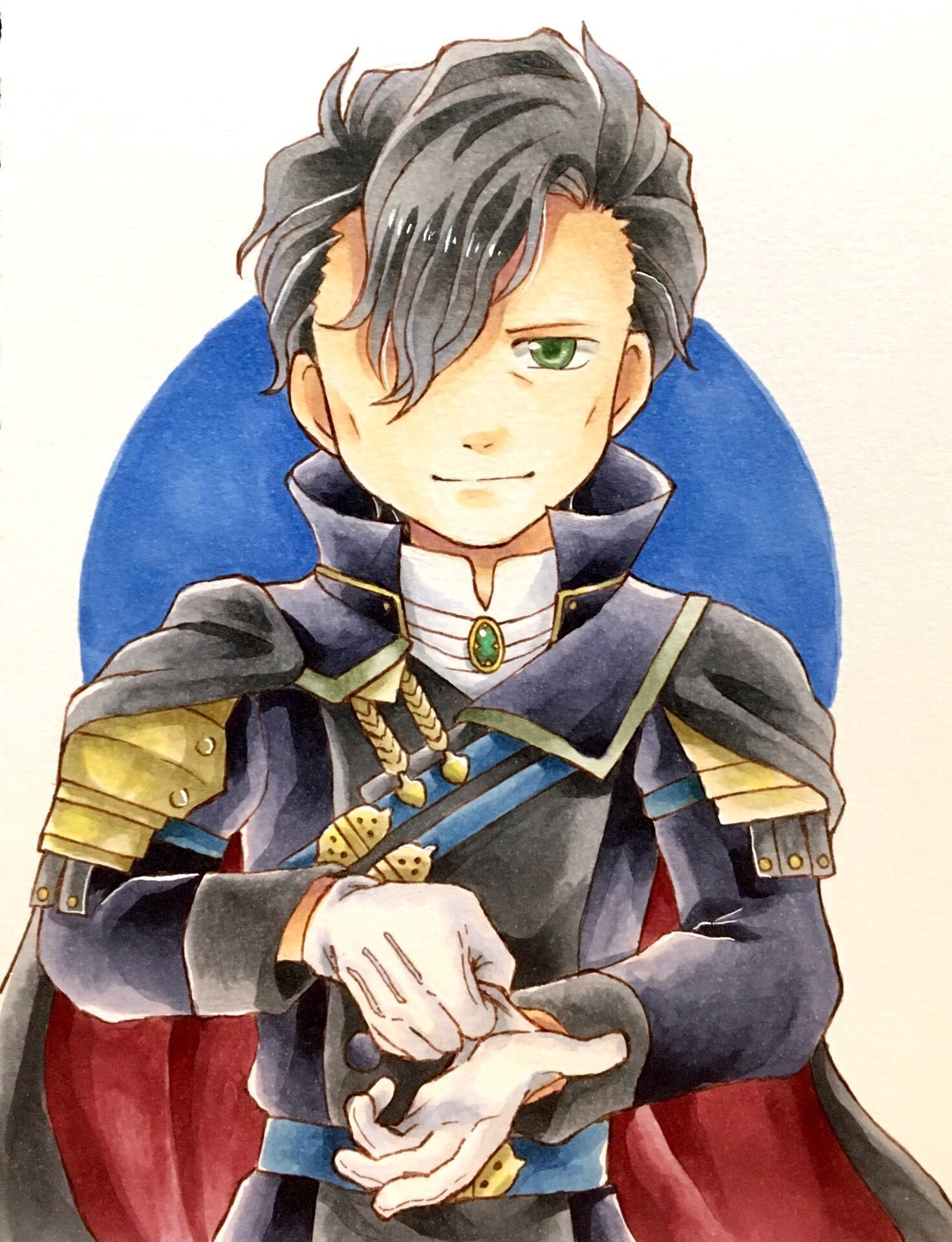 タカノ Twitter પર 5年後衣装ネタバレ ベルナデッタとヒューベルト コピック ヒュベル