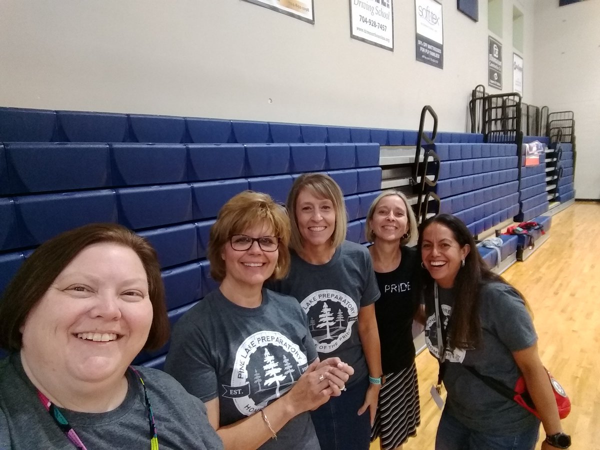 Karla Sanders (@karlasanders73) on Twitter photo Third grade teachers stopped their dancing just long enough to get a picture at the Lower School Back to School Bash on Friday.
#ThirdgraderocksatPLP
<a href="/PLPLowerSchool/">Pine Lake Prep LS</a> Third grade teachers stopped their dancing just long enough to get a picture at the Lower School Back to School Bash on Friday.
#ThirdgraderocksatPLP
<a href="/PLPLowerSchool/">Pine Lake Prep LS</a>