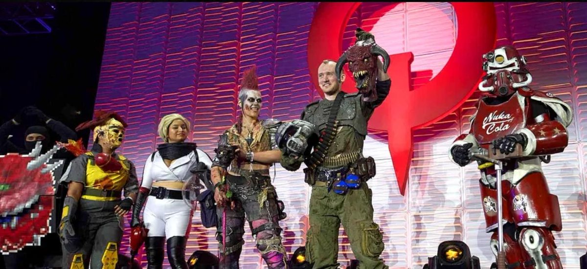 Bethesda_jpn's tweet photo. 素敵なコスプレイヤーたちをご紹介!
今年の #QuakeCon とともに開催された #DOOMCon でも、たくさんのコスプレイヤーたちが素敵なコスプレを披露してくれました。今回はイベントに参加されていた #DOOM コスプレイヤーの方々の中から、6名をピックアップしてご紹介します!
https://t.co/UdOCly4ulS https://t.co/N2OVre7qcJ