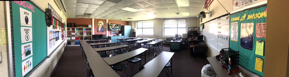 reedma3's tweet photo. Yr 15 as an Eagle! Can’t believe over 1600 kids have learned history in this room! Here’s to 100 more! Let’s get this yr started! #CFBMattersToMe #PerryEagles @CFBISD #CFBFirstDay @CFB_Soc_Studies https://t.co/9T0ba0hZyH