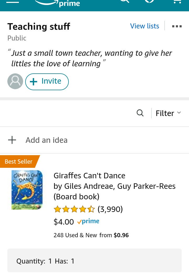 When you notice one of your class's most loved books was recently gifted!! 😍 THIS IS THE BEST THING!! #clearthelists #smallgestures #THANKYOU #support_a_teacher #supportastudent