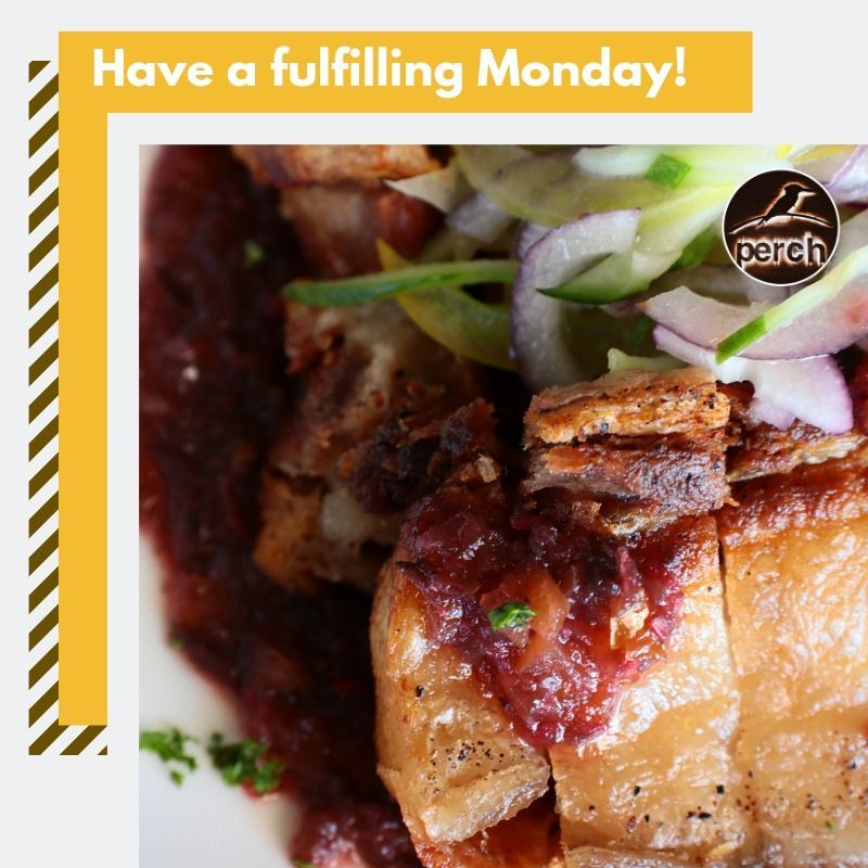 perchdavao's tweet photo. It may be a Monday, but don't let it get you down. Simply grab yourself something to eat and you will surely be fulfilled! Maybe this BINAGOONGANG PORK BELLY can help out.

#PERCHMODERNKITCHEN + #BAR https://t.co/qOQHFOhPZD