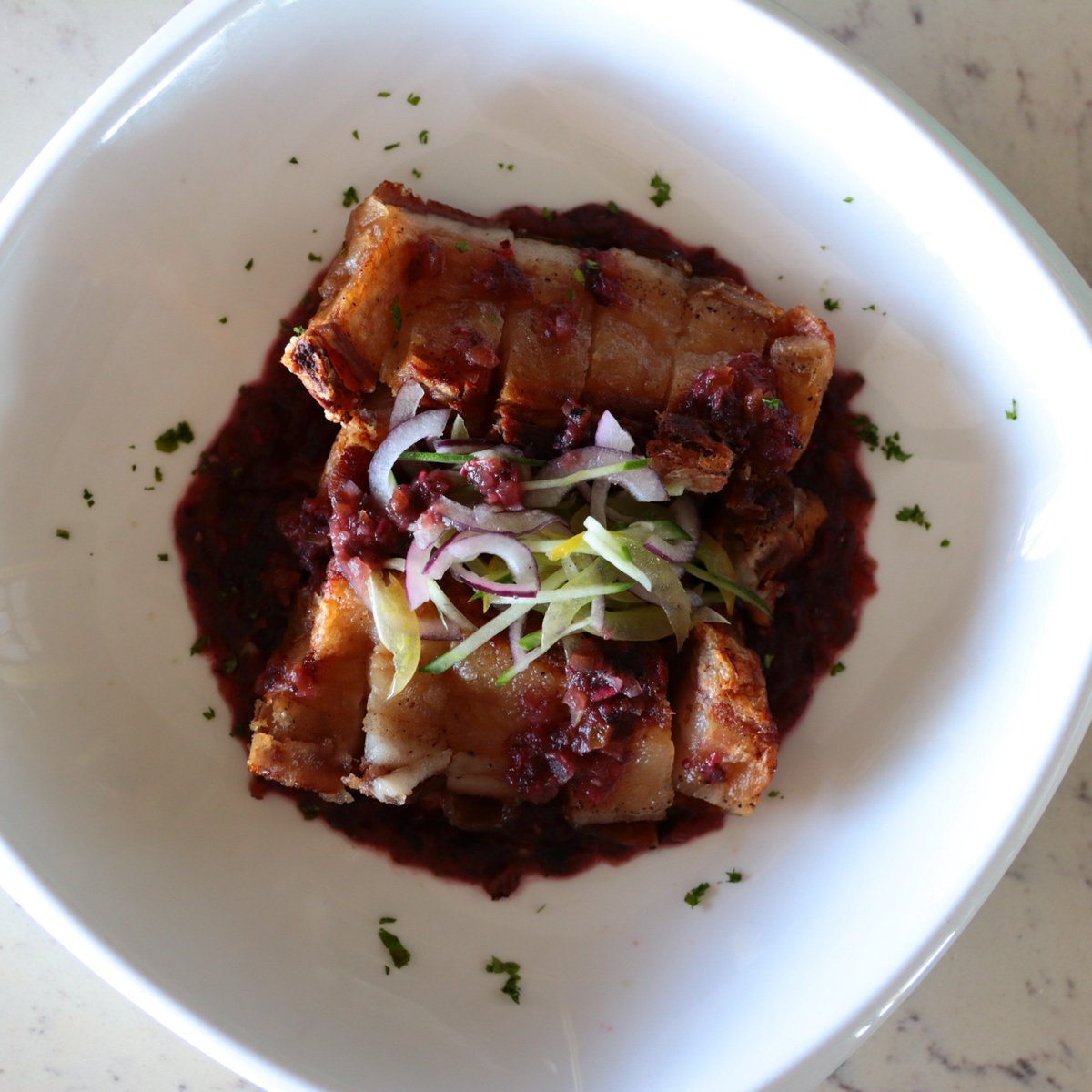 perchdavao's tweet photo. It may be a Monday, but don't let it get you down. Simply grab yourself something to eat and you will surely be fulfilled! Maybe this BINAGOONGANG PORK BELLY can help out.

#PERCHMODERNKITCHEN + #BAR https://t.co/qOQHFOhPZD