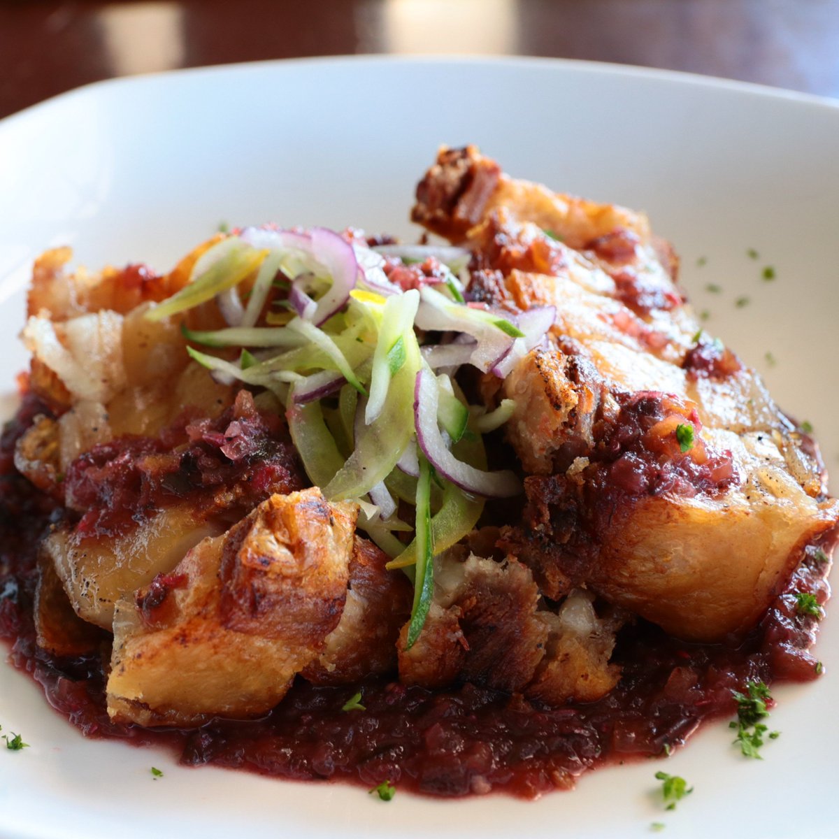 perchdavao's tweet photo. It may be a Monday, but don't let it get you down. Simply grab yourself something to eat and you will surely be fulfilled! Maybe this BINAGOONGANG PORK BELLY can help out.

#PERCHMODERNKITCHEN + #BAR https://t.co/qOQHFOhPZD
