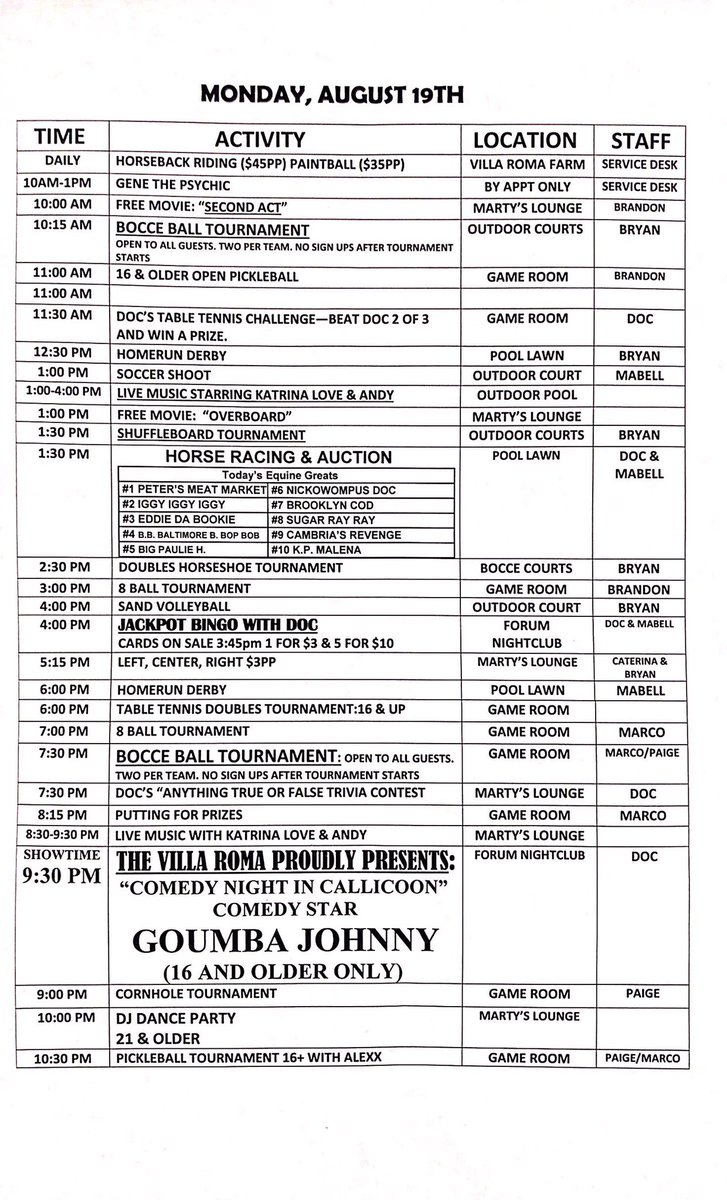 DocDocrocks's tweet photo. #comedy #star  @GoumbaJohnny Monday night 9:30 PM @villaromaresort hosted by @villaromadoc 800-533-6767 Tuesday #vrgt https://t.co/HB0KJ0gMMO