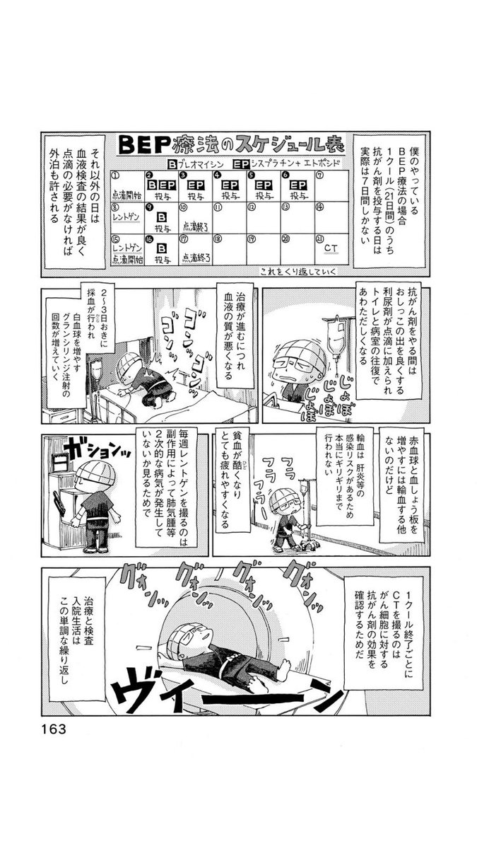 『さよならタマちゃん』第19話-1
精巣腫瘍は進行の早く、昔は余命2年と診断される危険ながんでした。
しかし現在は、効果的な治療が確立され、5年生存率は90%以上あります。
医学の進歩に感謝です。