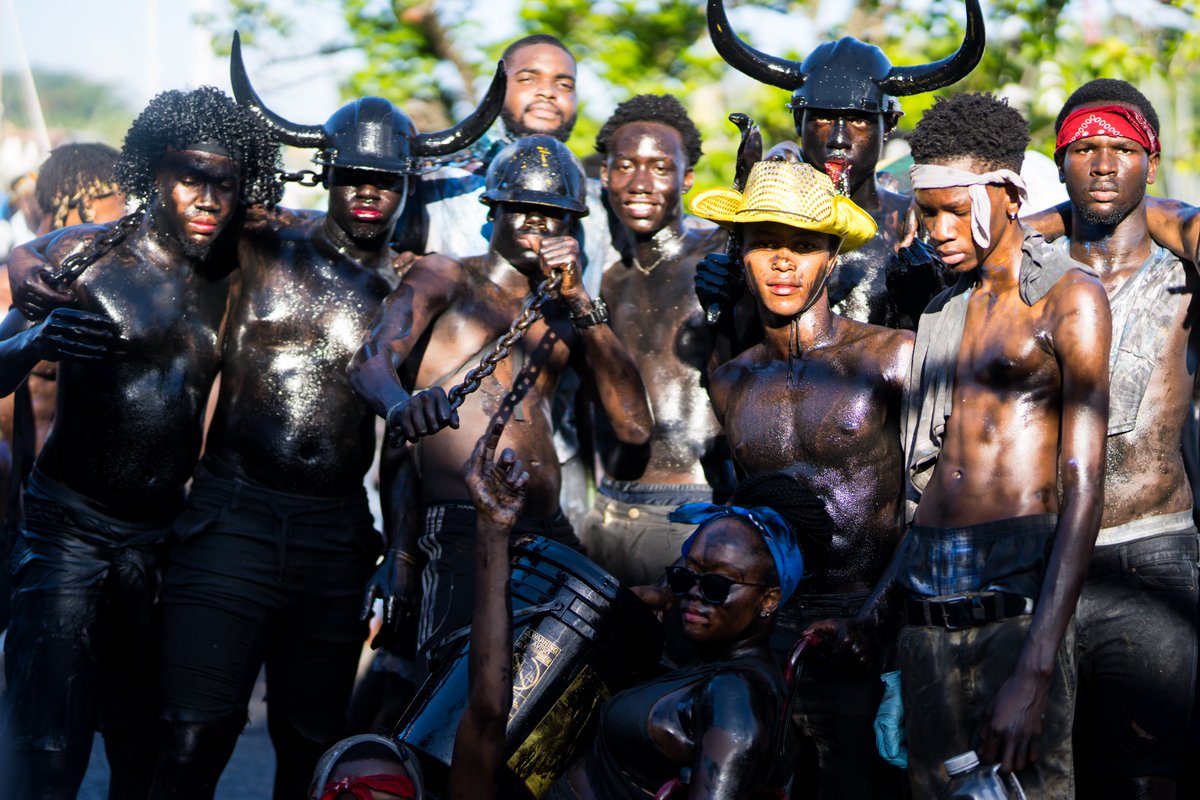 puregrenada's tweet photo. We are battling the blues of our Spicemas Carnival being over. Here's some memories of our J'ouvert and signature Jab Jab to lift those spirits. We want to see you in 2020 so book early. #Grenada #Carnival #spicemas https://t.co/PuNf580VuC