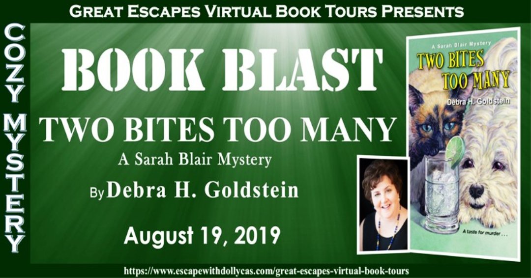 MMQE_Creations's tweet photo. Two Bites Too Many by Debra H. Goldstein
https://t.co/bzfhbRxLFn
#BookTour #Cozy #Mystery @dollycas https://t.co/xrlLW8Wiyp