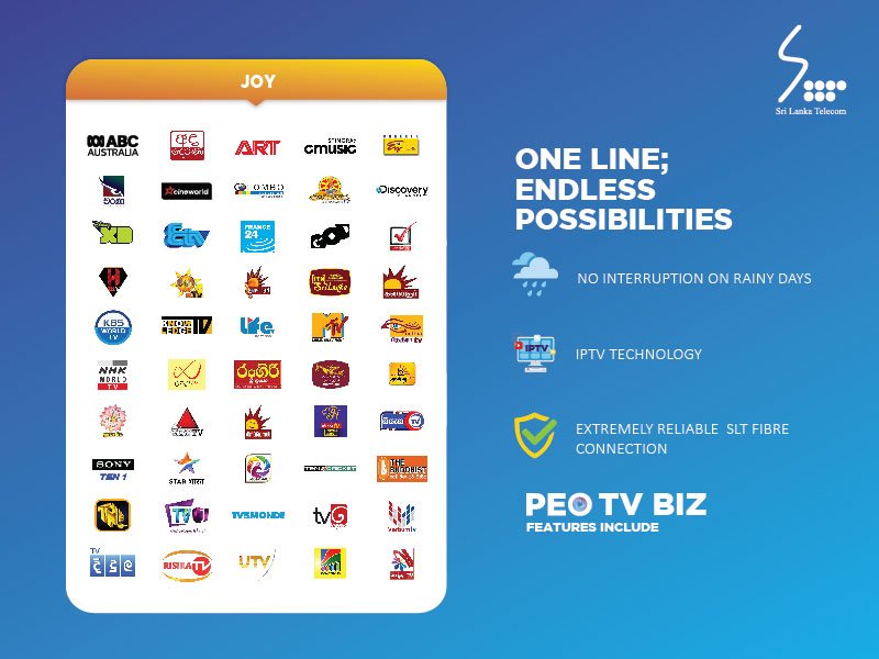 PEOTV CHARANA TV Program Schedules - Sri Lanka Telecom PEOTV