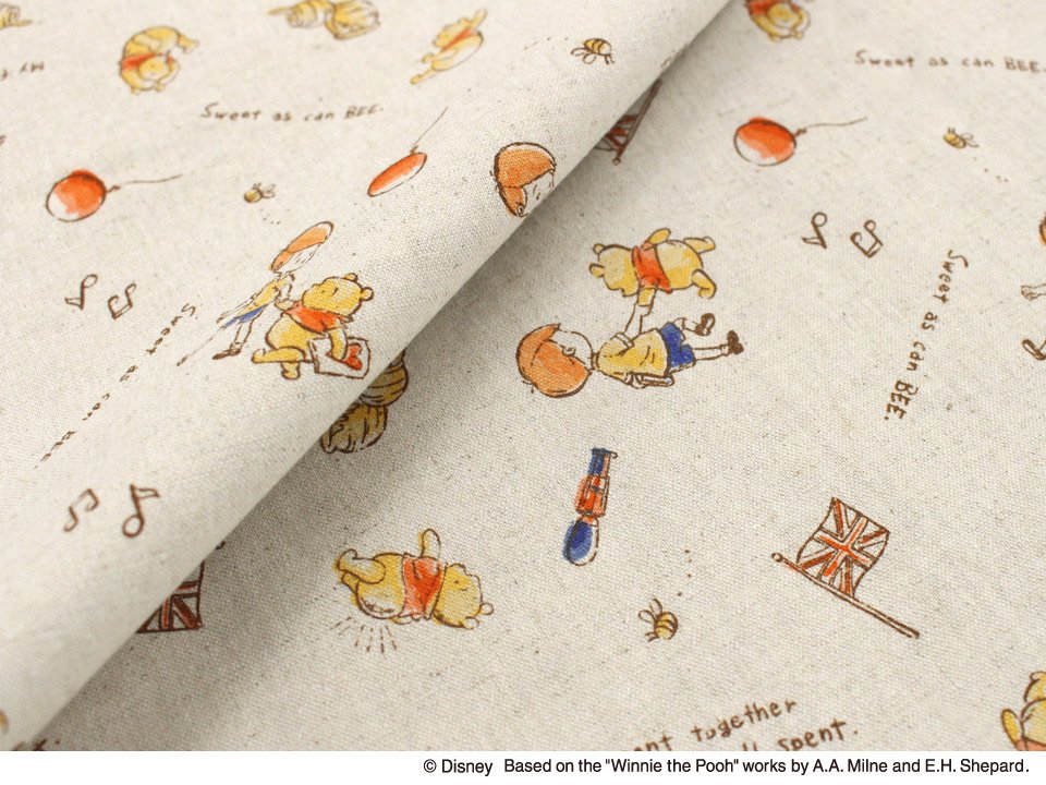クラフトタウン 在 Twitter 上 8月後半 新商品 くまのプーさん 綿麻キャンバス生地 当社オリジナル くまのプーさん 生地に新柄登場 ナチュラルな綿麻素材に ほのぼのムードのプーさん クリストファー ロビンを 水彩タッチで描きました バッグやポーチ