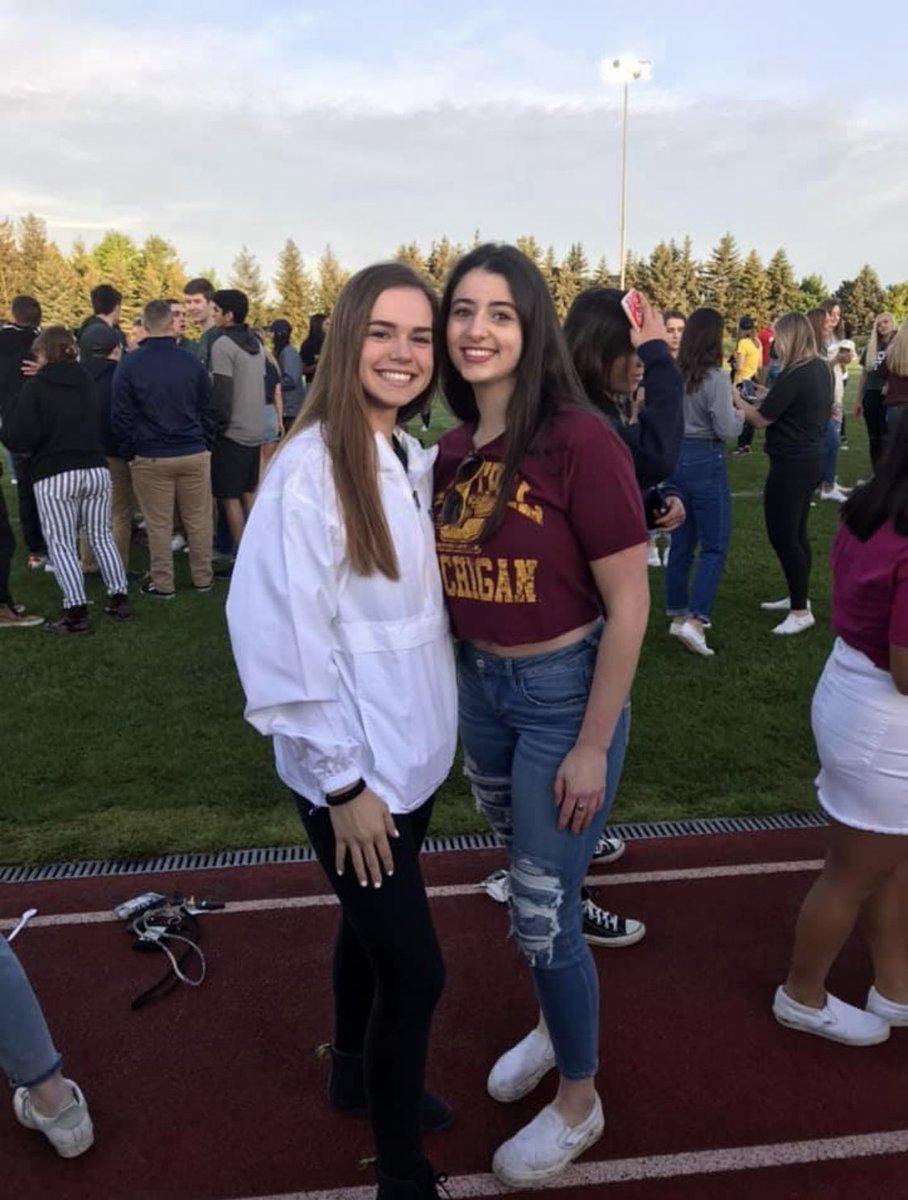 emma_bell16's tweet photo. Happy birthday @EricaGrazioli !!! Thanks for being such a sweet&amp; fun friend since the soccer n Girl Scout days:) I can always count on you to make me laugh n I thank you for that!!! love u and miss u 🥳🥳❤️❤️ https://t.co/W4L0IdPYVh