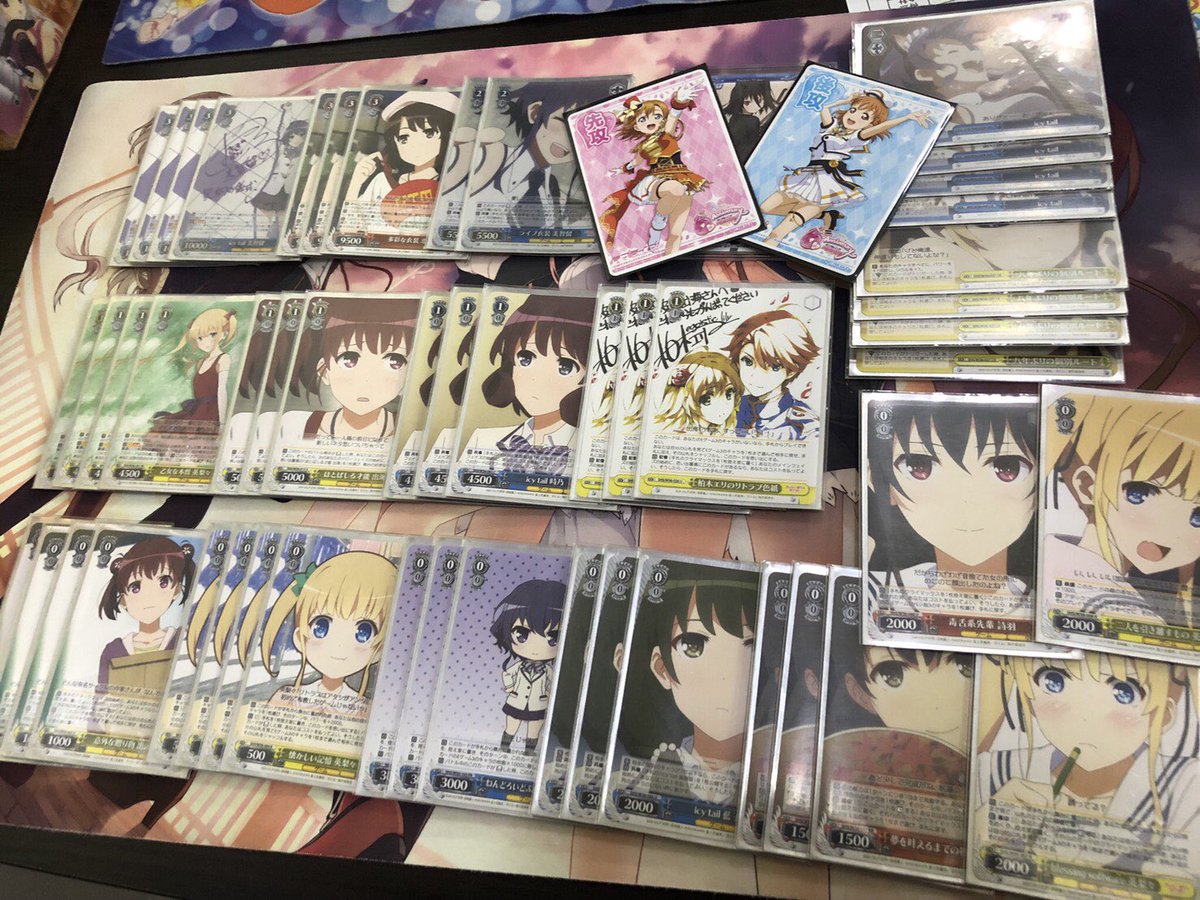 冴えカノ グッドスタッフ 優勝デッキレシピ よく使われるカードまとめ 冴えない彼女の育て方 ばいしば ヴァイスシュヴァルツまとめ