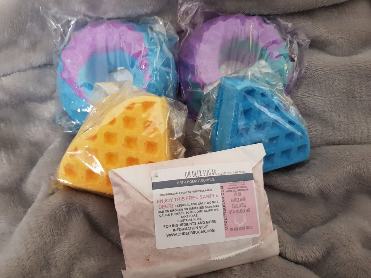 MrsBargearse's tweet photo. @ohdeersugar more to add to my fast growing stash, and there's still another order to come 🤭 

I regret nothing! 😁 #ODSaddict #foodfortheskin #crueltyfree https://t.co/8uI6nmxpjM