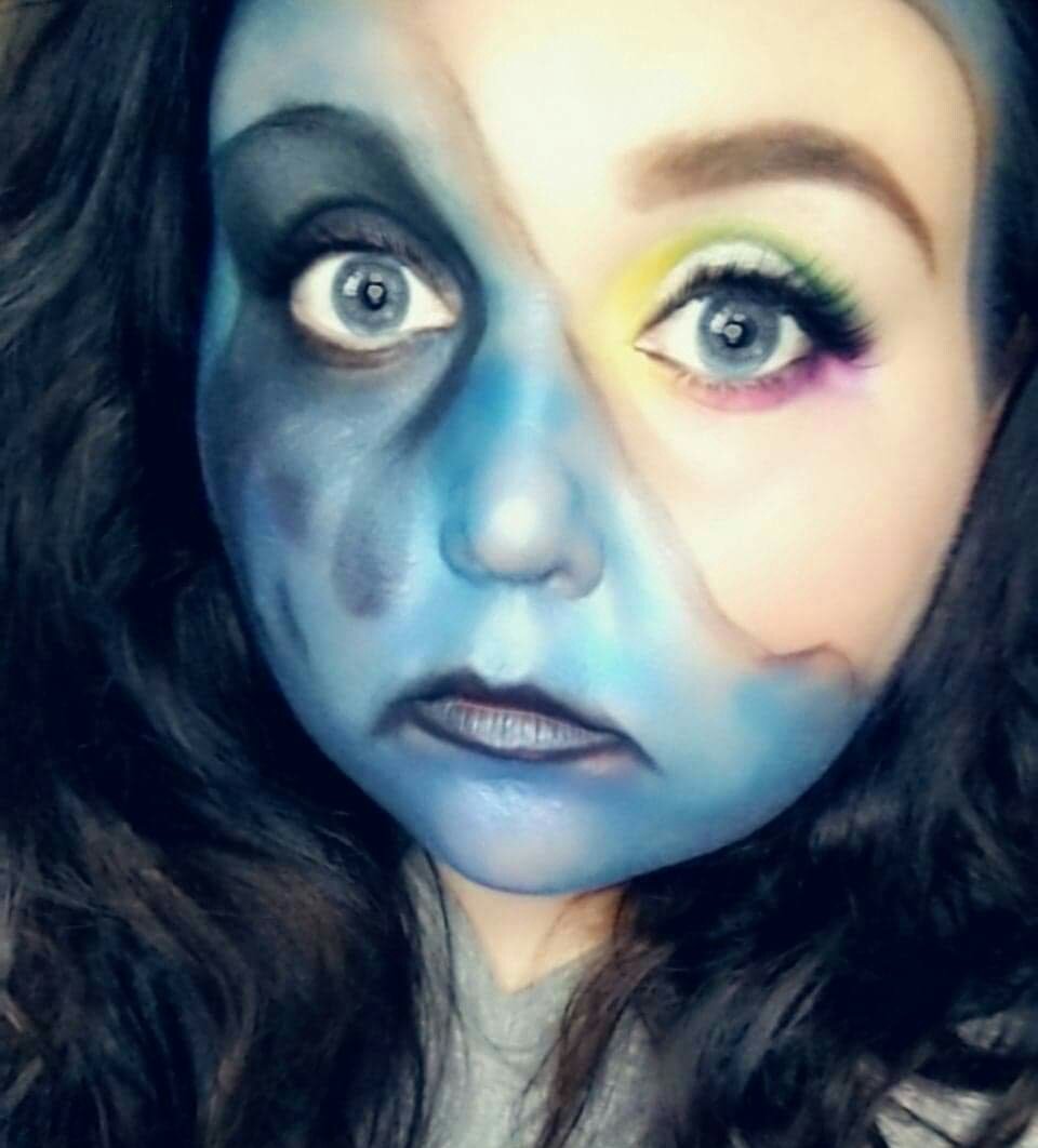 melAnn1393's tweet photo. *This is NOT my idea.. just my Version..im not taking credit for anything*
I wanted to give a visual representation of how I feel with #anexity ..full breakdown below 🖤🖤🖤
#mentalhealthawareness
#mentalhealth
#breakthestigma #warrior #yournotalone #undiscovered_muas #UNDERRATED https://t.co/99PIhjPWPE