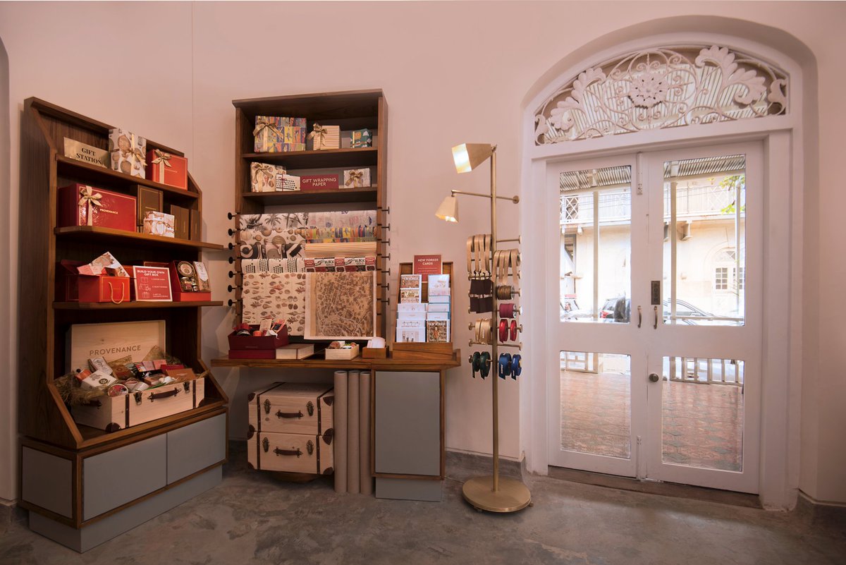 bpbmumbai's tweet photo. #NewOpeningAlert: Provenance, the gourmet boutique, gift shop & coffee house at Palladium, opens a new outpost today in the Chimbai home that used to shelter The Yoga House. PS: They have a chocolate vault feat. Coco from Scotland, Dolfin from Belgium, Maxim’s from Paris. https://t.co/nxkTwoLlnG