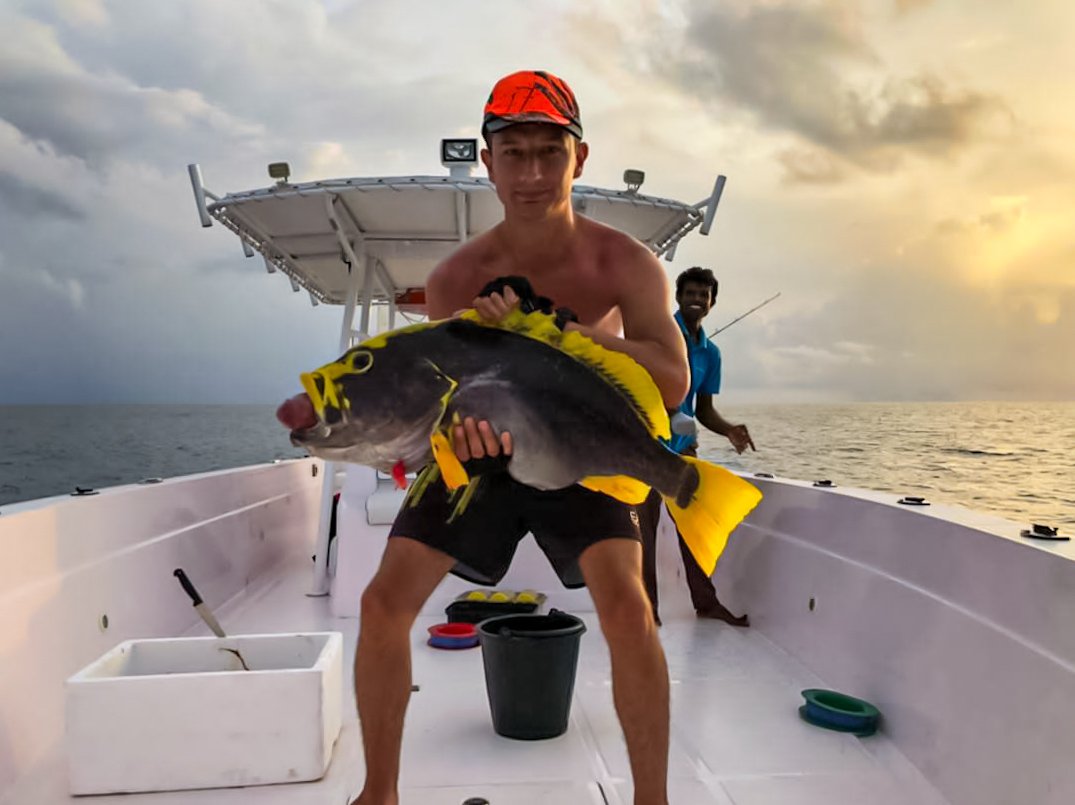 holiday_mv's tweet photo. Ready for a big catch? Try your luck during our fishing trips

#maldives #holidayislandresort #villahotels https://t.co/wvOf7M0V3x