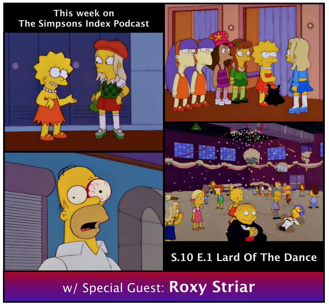 SimpsonsIndex's tweet photo. #TheSimpsons #Simpsons #Podcast #LisaKudrow #Grease #RoxyStriar #NorthKilttown https://t.co/wfgVfBBhei