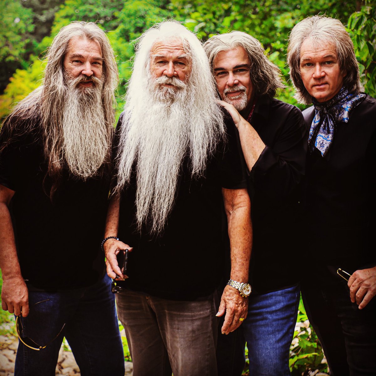 RustyGolden's tweet photo. FATHER AND SONS 

Craig, William, Rusty and Chris Golden 

AUGUST 2019 
@wlgolden @RustyGolden @thechrisgolden @oakridgeboys https://t.co/Ytc8dzJ6yr