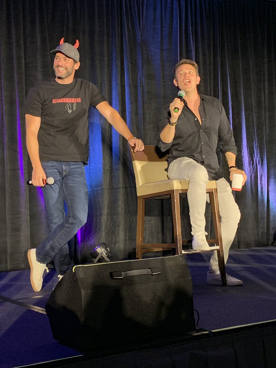 AUS105's tweet photo. When @tomellis17 joined @kevinmalejandro panel #LuciCon  it was a fun filled time. https://t.co/AdUNOjsQGD