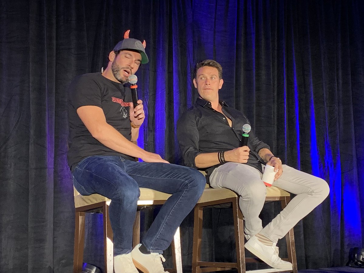 AUS105's tweet photo. When @tomellis17 joined @kevinmalejandro panel #LuciCon  it was a fun filled time. https://t.co/AdUNOjsQGD
