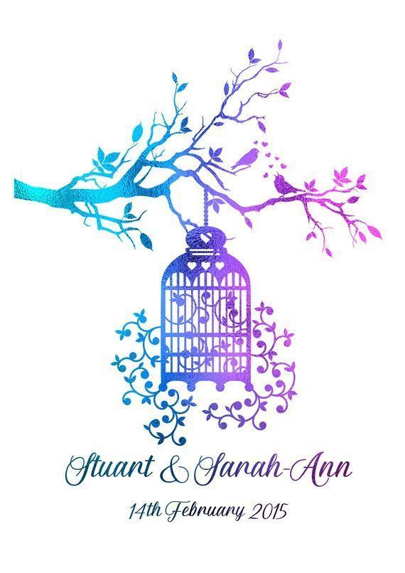 thoughtfulpaper's tweet photo. Just Pinned to The Thoughtful Keepsake Co: Personalised Couples Name Print Bird Cage Decor Gift for | Etsy https://t.co/Mcgi4ZTmpf https://t.co/XNLkc37RjT