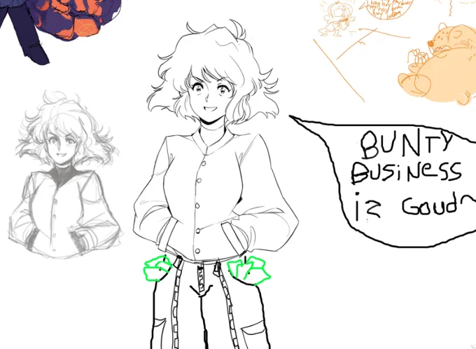 Drawpile dumps! featuring @OldSwifty , @BATTLE_ATHLETE , and @Hrbbit in the screen shots ✌️ 