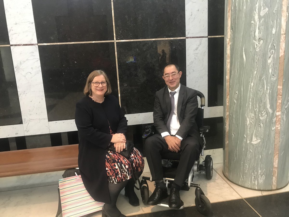 IDEASAU's tweet photo. Taking info to the house!
IDEAS Executive Director @Palmer2Diana & IDEAS @Martin_Heng at Parliament House waiting to meet @Anne_Ruston to chat all things #DisabilityInfo https://t.co/onprn3DZsk