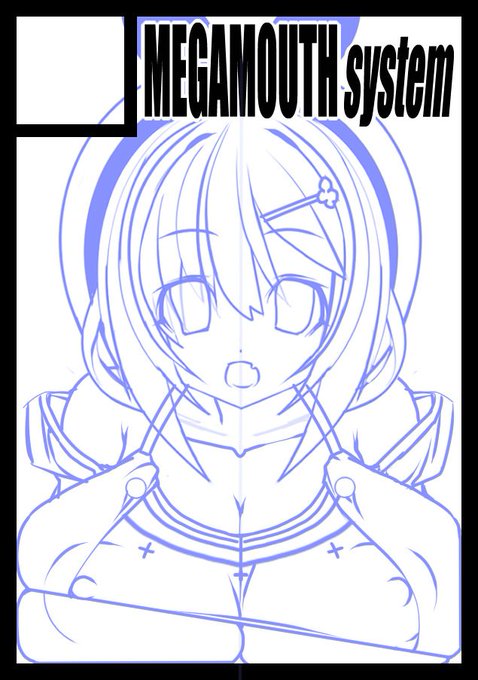 下描きまで出来た('・ω・`)
サークルカットはこんな感じで行こうと思う('・ω・`) 