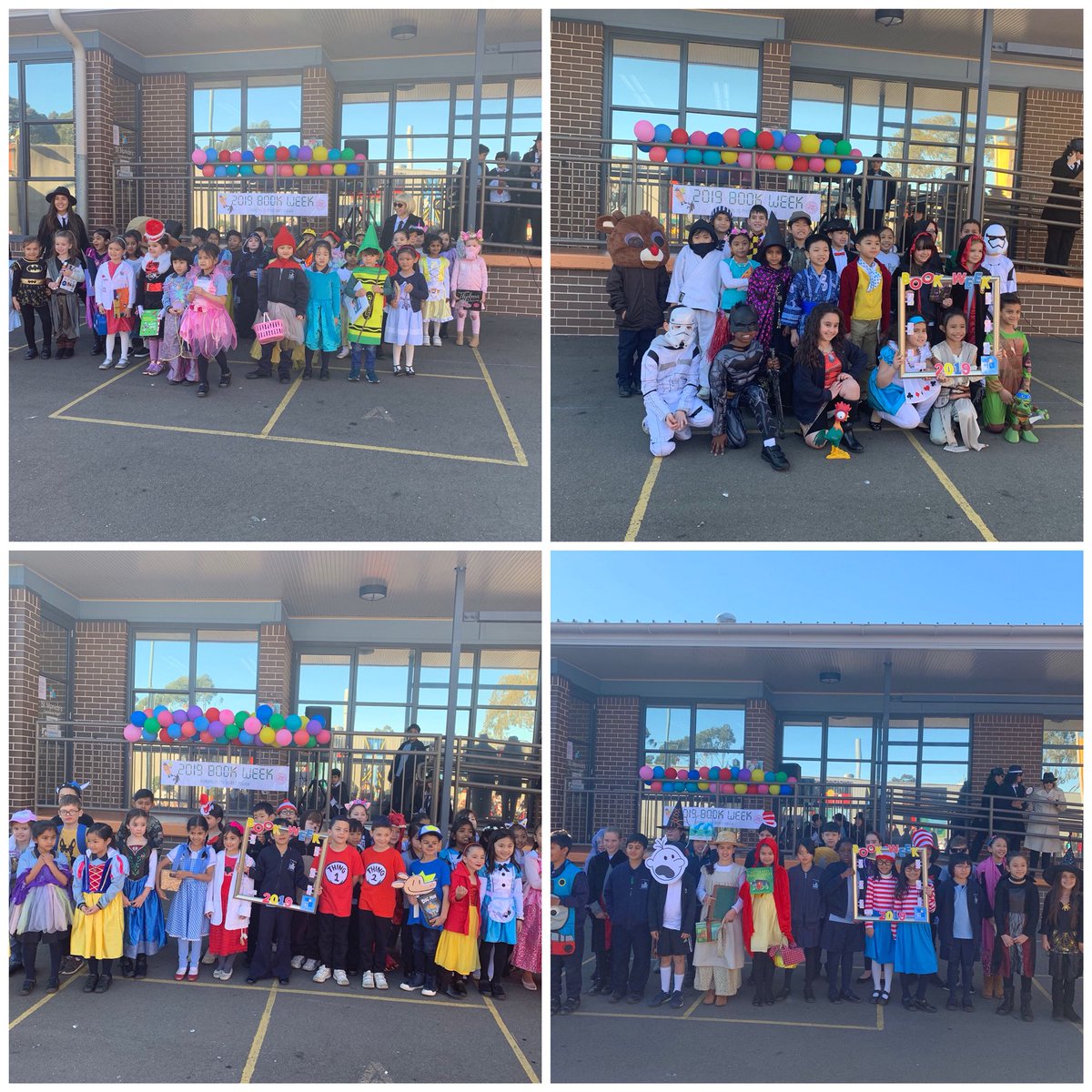 Book parade was a huge success to launch Book Week. #cbca2019bookweek #catholicedparralib #libraries