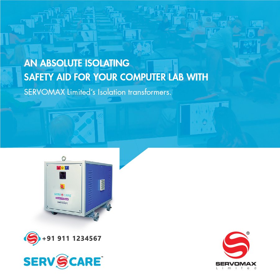 servocare's tweet photo. Our #isolationtransformer are the best means of providing effective safety to large computer installations. Save your investment to obtain standard transformer services & avoid unnecessaryoperational & financial losses now.
https://t.co/j0uHfm968M
#servomaxlimited #hyderabad https://t.co/4LuUJE2Vso