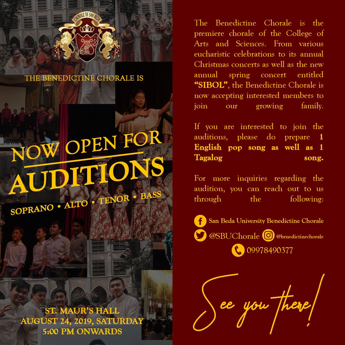 San Beda University Chorale 🎼 tweet media