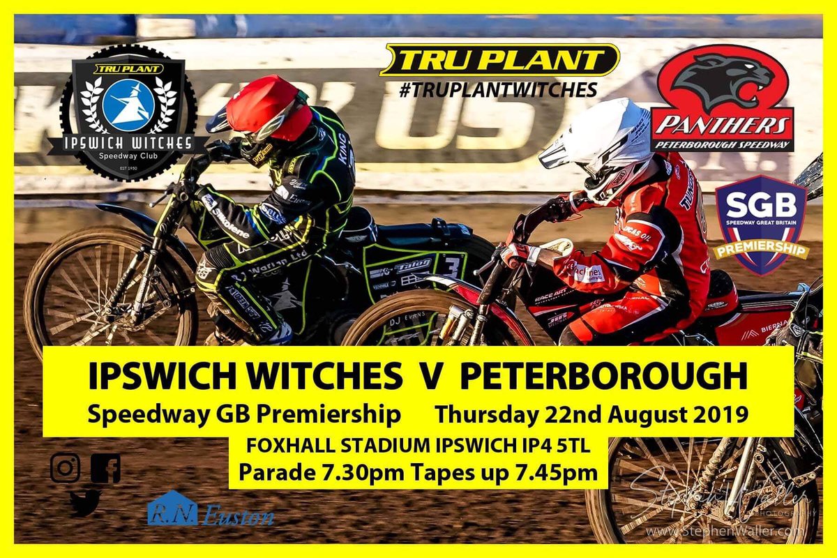 Kevin Long (@kevinlong63) on Twitter photo WIN TICKETS! Visit ipswich102radio.com for chance to win <a href="/ipswichspeedway/">Ipswich Witches</a> vs <a href="/PboroPanthers/">Peterborough Panthers Speedway</a> tickets <a href="/ipswich102/">Greatest Hits Radio Ipswich</a> - PLEASE RETWEET ๐๐ WIN TICKETS! Visit ipswich102radio.com for chance to win <a href="/ipswichspeedway/">Ipswich Witches</a> vs <a href="/PboroPanthers/">Peterborough Panthers Speedway</a> tickets <a href="/ipswich102/">Greatest Hits Radio Ipswich</a> - PLEASE RETWEET ๐๐