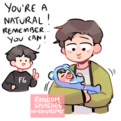 namjoon with a baby ?

#btsfanart #BTS #RM #SUGA @BTS_twt 