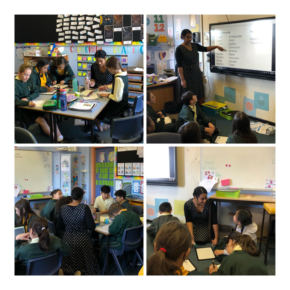 GraceLattuca's tweet photo. ‘Developing self and others’ in my role as supervising teacher for ACU student ⁦@vaifoiakau⁩.Rich collegial dialogue, effective feedback and praise.Lots of praise! ⁦@chrissymonte⁩ ⁦⁦⁦@CarmelaGiamboi⁩ ⁦@mserafim1⁩ ⁦@carolina_T93⁩ https://t.co/FuMjQNCtGR