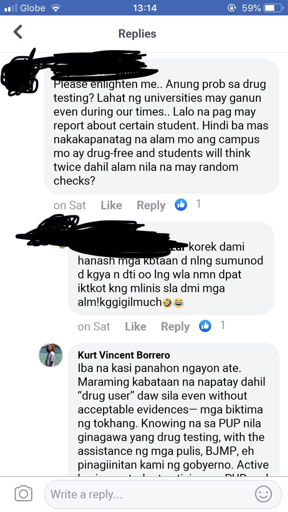 oozmakabaloo's tweet photo. Mapapanatag ka ba kung yung isa mong paa nakalubog sa hukay once u get tested? #StopStudentRepression #NoToMandatoryDrugTesting https://t.co/s5D9cvKfRw