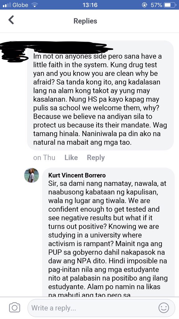 oozmakabaloo's tweet photo. Mapapanatag ka ba kung yung isa mong paa nakalubog sa hukay once u get tested? #StopStudentRepression #NoToMandatoryDrugTesting https://t.co/s5D9cvKfRw