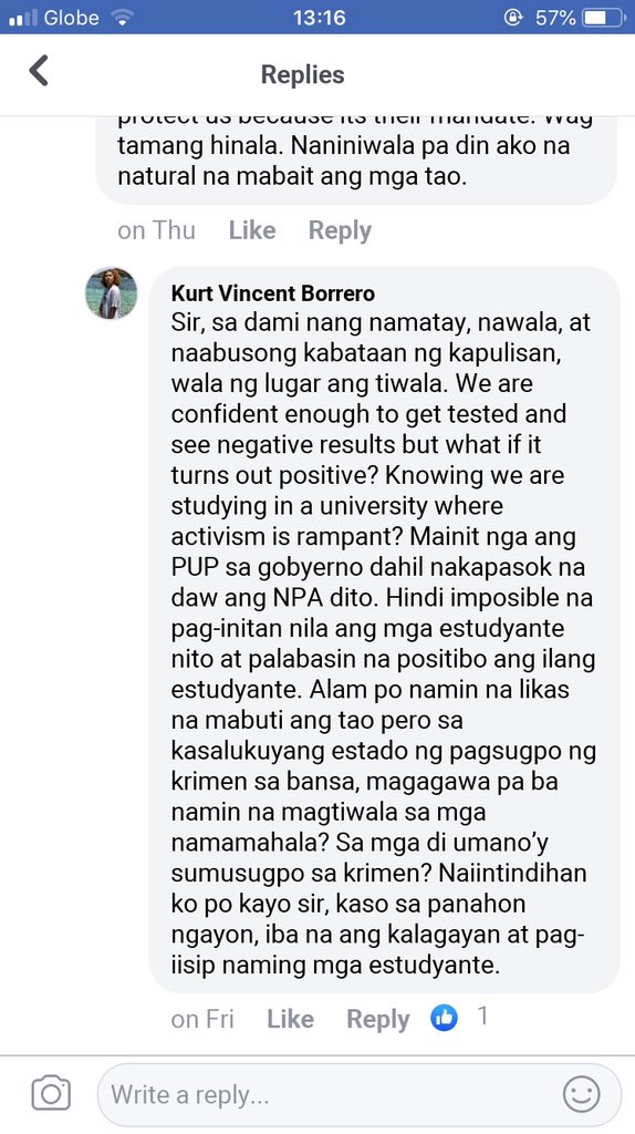 oozmakabaloo's tweet photo. Mapapanatag ka ba kung yung isa mong paa nakalubog sa hukay once u get tested? #StopStudentRepression #NoToMandatoryDrugTesting https://t.co/s5D9cvKfRw
