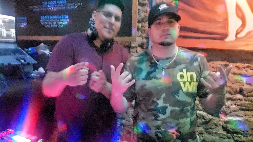 Hot959Austin's tweet photo. this is what the kids call: EZOH B2B GRIP @DjEzoh @DJGrip https://t.co/N0f4eEqJUN