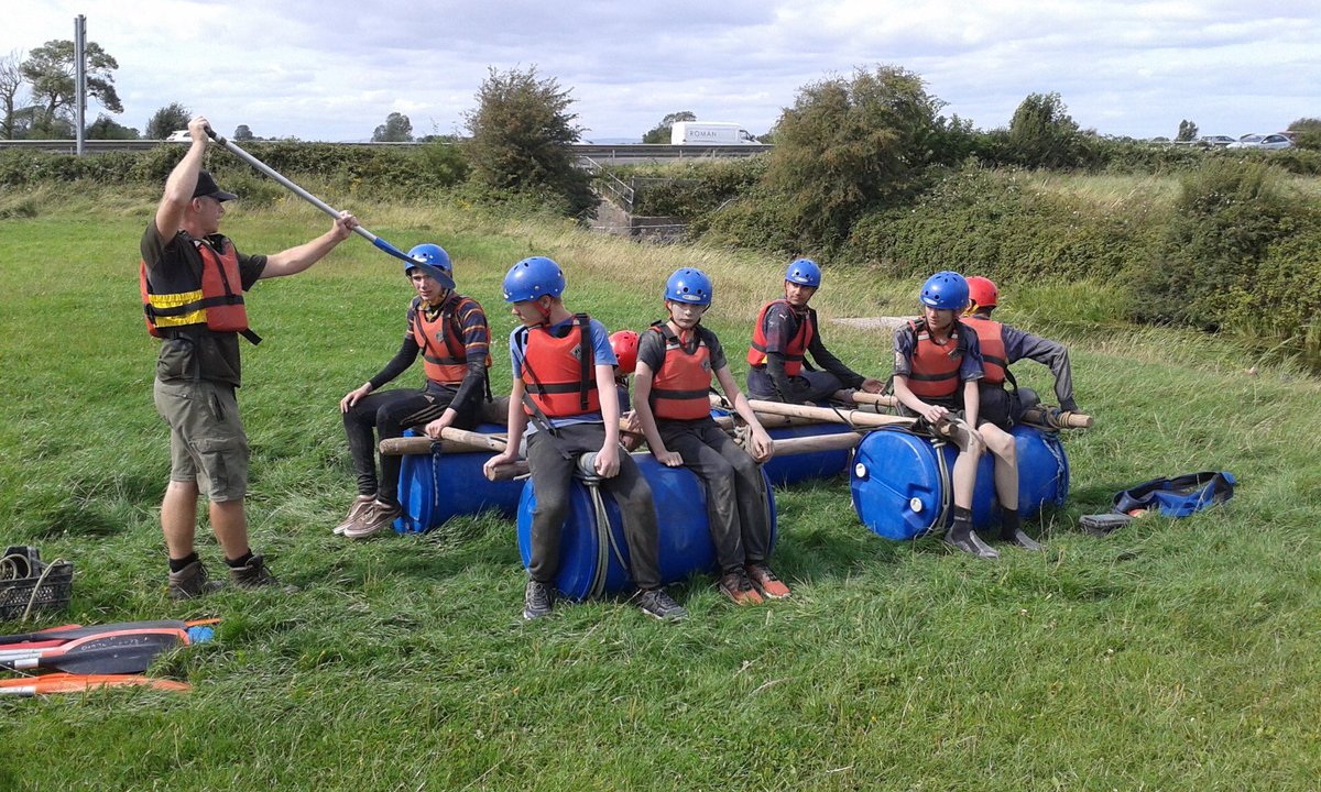 290ATC's tweet image. Our recent fun day out with mendip outdoor pursuits taking our cadets raft building and the obstacle course....wet and muddy were the order of the day!