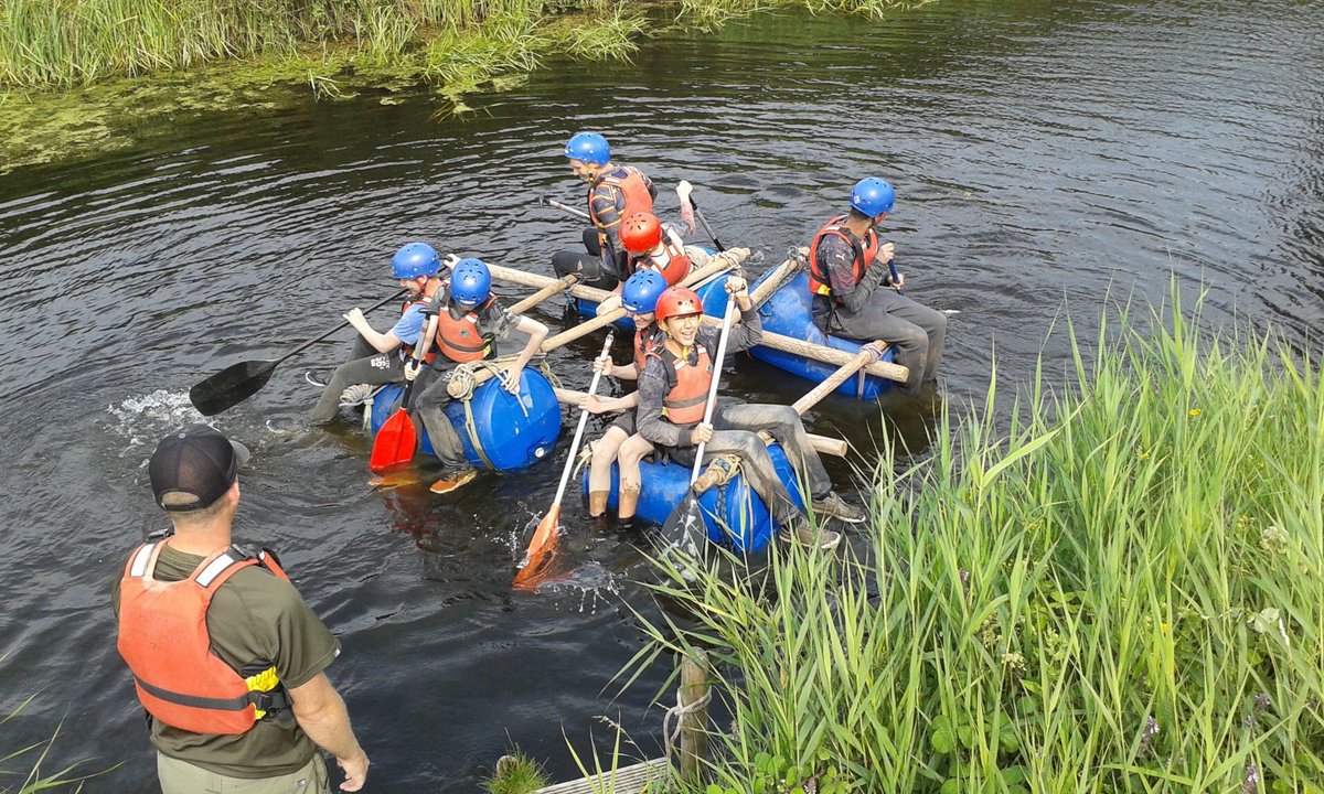 Our recent fun day out with mendip outdoor pursuits taking our cadets raft building and the obstacle course....wet and muddy were the order of the day!