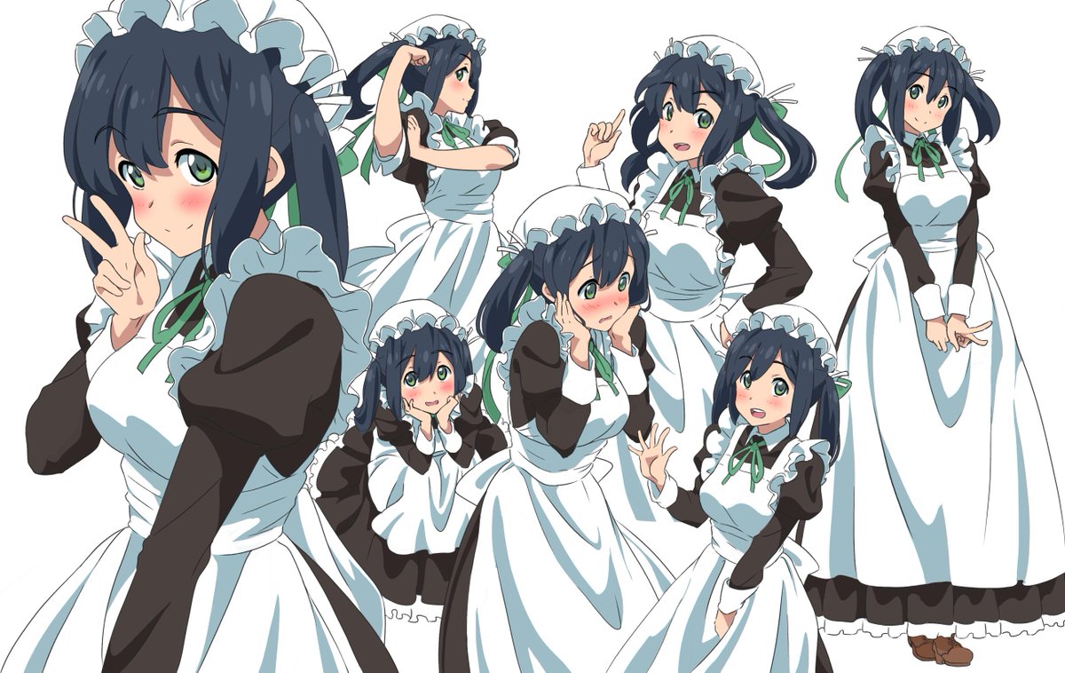 あお伊呂 メイド服蒼龍さん あお伊呂 メイド服蒼龍さん