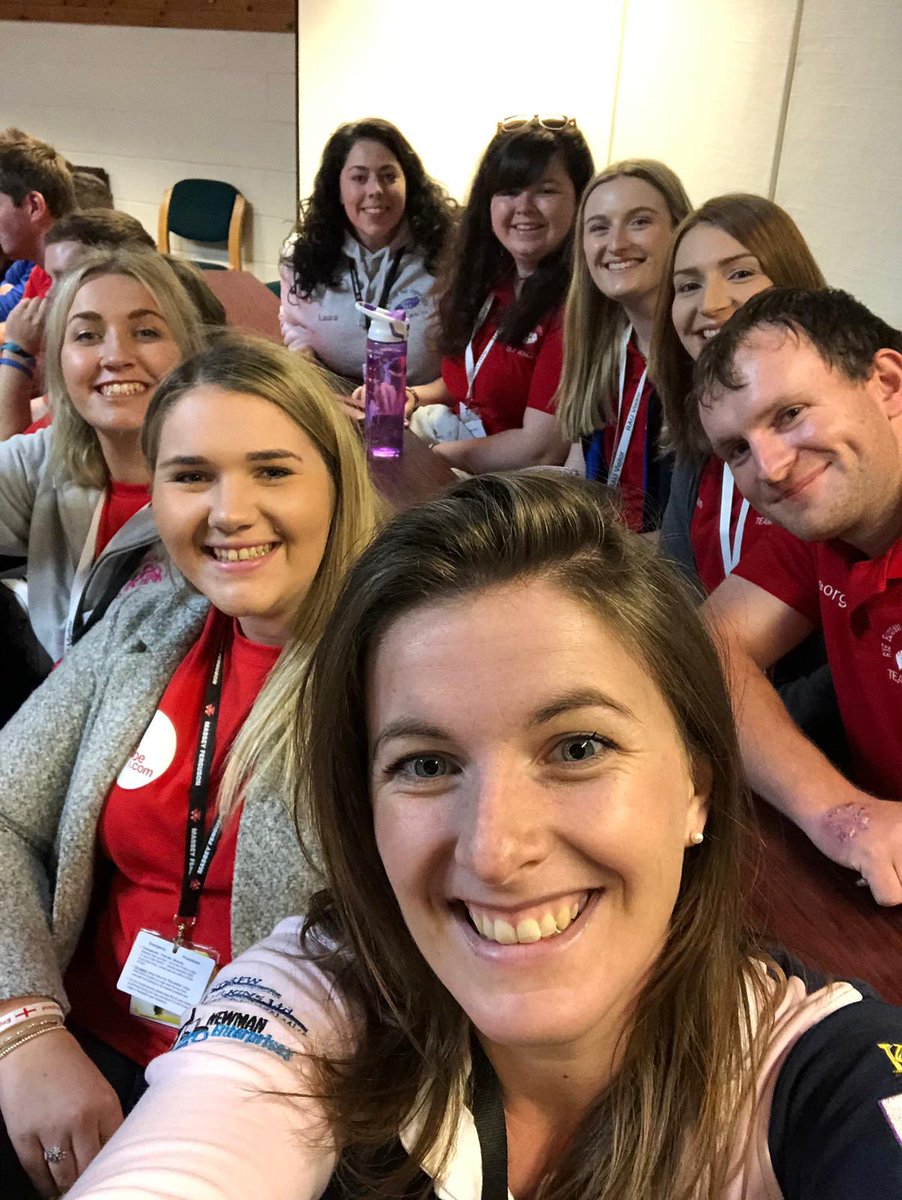 NFYFC's tweet photo. Great to see English and Welsh teams at @RYEurope’s European Rally this week. NFYFC are proud hosts of this event @RoyalAgUni which welcomes rural young people from all over Europe. #sharingandcaring #ryerally #youngfarmers Find out more about the event: https://t.co/WkuPoBcyUZ https://t.co/JOCOKwOtvi