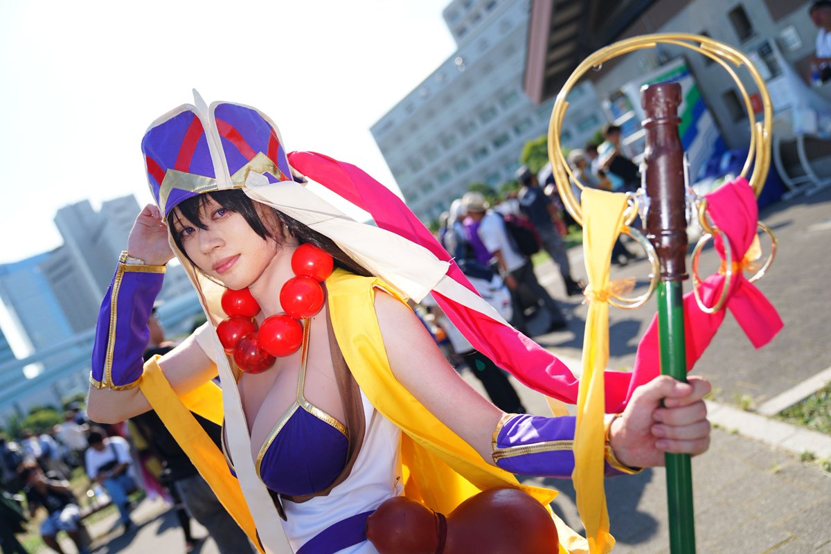 白桃 C96 Fate Grand Order 玄奘三蔵 撮影 狐さん Kitsune 1991 C96コスプレ 白桃 C96 Fate Grand Order 玄奘三蔵 撮影 狐さん Kitsune 1991 C96コスプレ