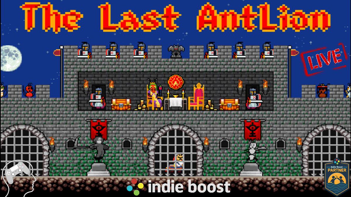 Venha para #Livestream e conheçam o game: The Last AntLion
#IndieBoost #Steam #Twitch #Indie #IndieGames #TheLastAntLion #Strategy #Action #Adventure
<a href="/Indieboost_io/">Catapult</a>  <a href="/TheLastAntLion/">The Last AntLion</a>
twitch.tv/danazevedo TheLastAntLion.com