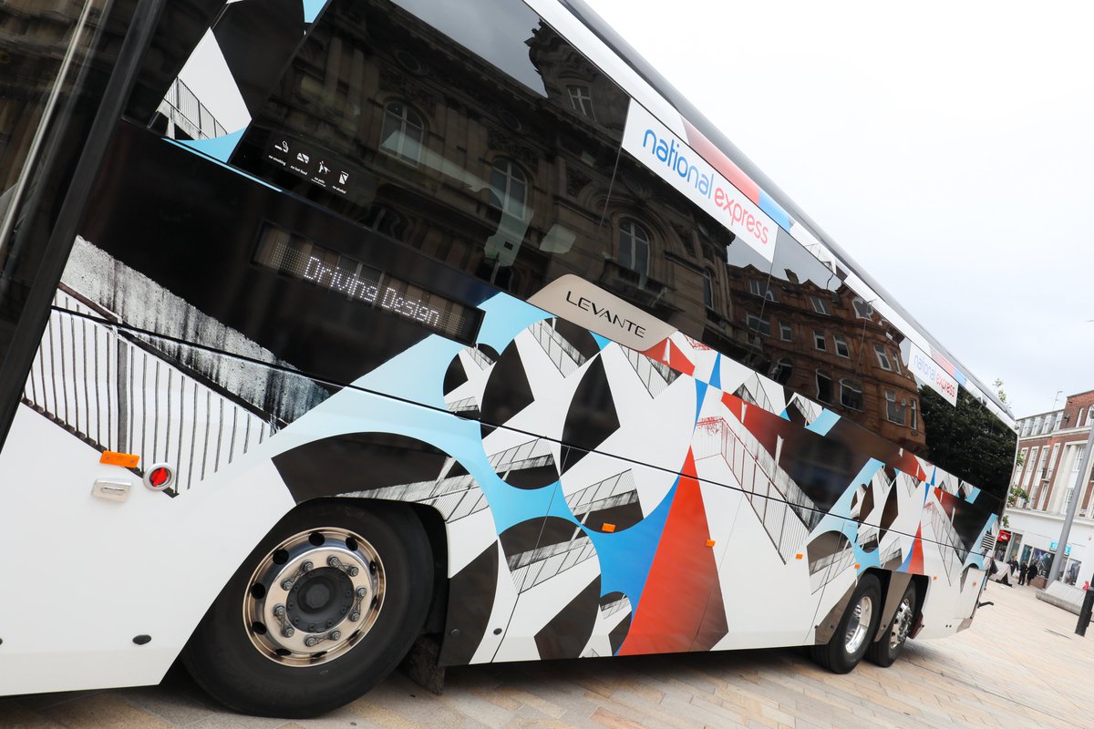 BrandedByAura's tweet photo. The phenomenal work was designed by up-and-coming Hull-based artist @KomkovSergej, who topped an online poll. The coach will now be transporting passengers all over the UK for the next year. https://t.co/sv4sCLyxVv
#NationalExpress #NXDrivingDesign #AuraGraphics https://t.co/AedkvLF77d