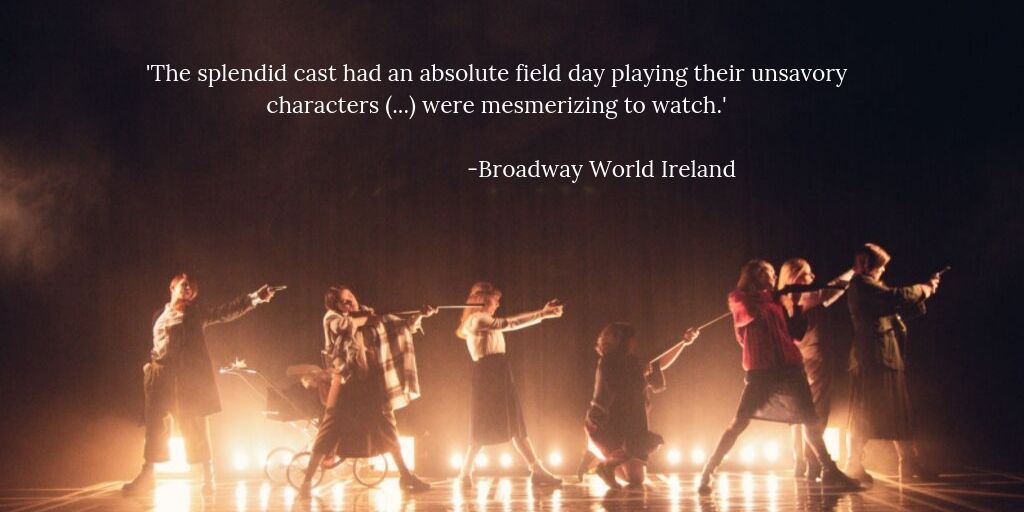 Bang bang!

We're back for week two of The Roaring Banshees in <a href="/smockalley/">Smock Alley Theatre</a> tonight at 7.30pm. Tickets have been flying out after last week's run. Don't miss your chance to see Cumann na mBan's baddest. 

smockalley.com/the-roaring-ba…