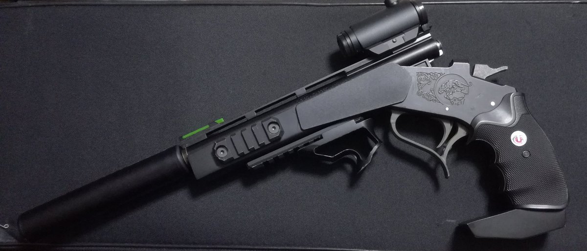 ゆりっぺさん 自称コンテンダーの人 愛銃晒すとサバゲーマーがフォローやrtをしてくれるらしい たまにゃ画像更新しないとね