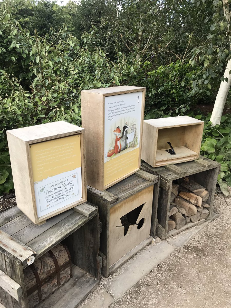 Story telling at @DunhamMasseyNT is so cute, also they have a treasure hunt - find Percy the park keeper and collect stamps along the way @NTBooks #readingisexciting